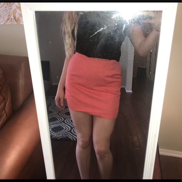 Pink Mini Skirt - Picture 2 of 4
